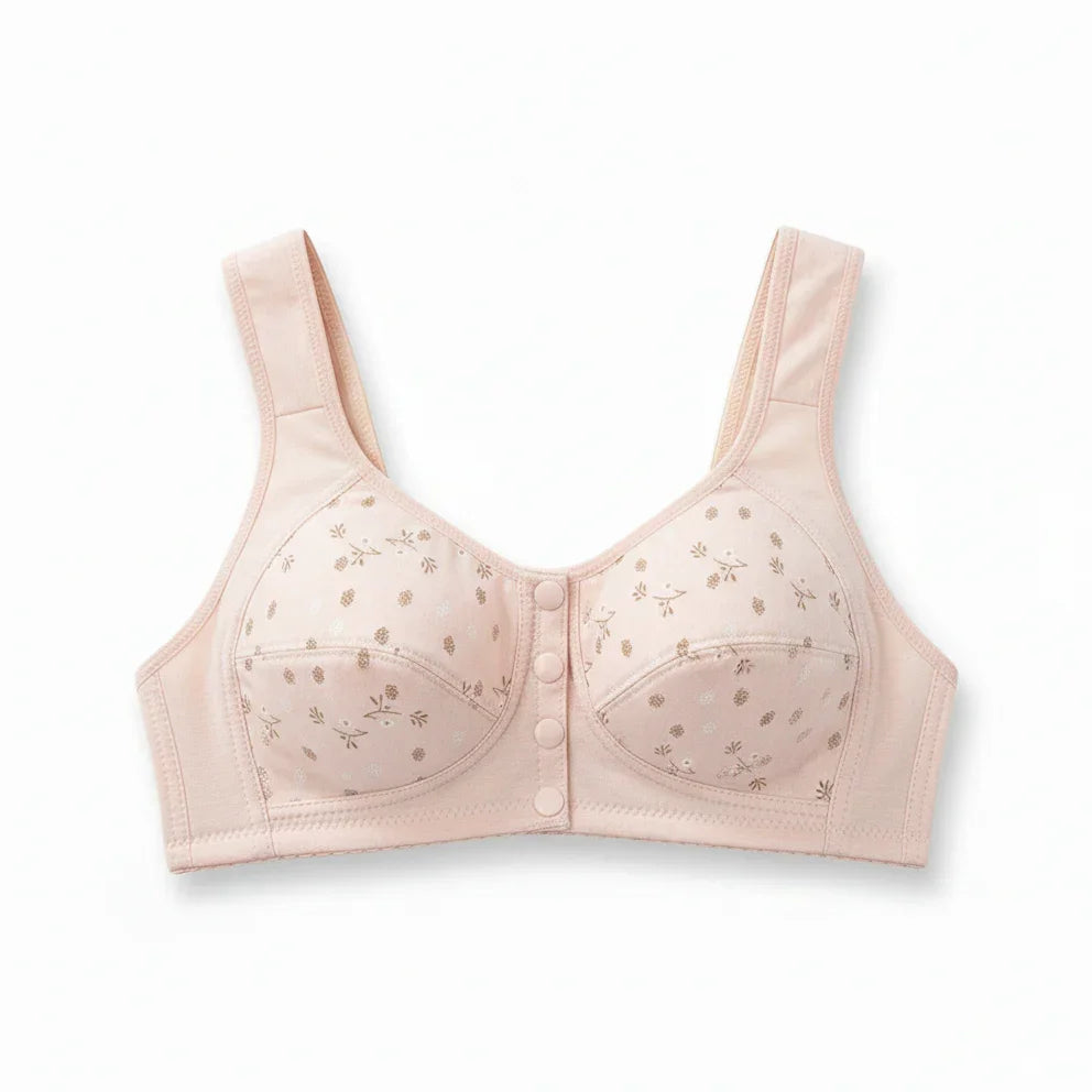 ( Pack of 2 ) Soft  Cotton Front Button Bra