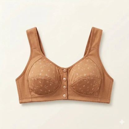 Soft  Cotton Front Button Bra (Pack of 2) - FREE SHIPPING