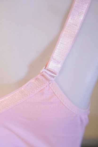 Ultra-Breathable Comfort Wireless Everyday Bra Pink
